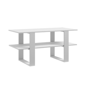 MJ-Furniture Konferenční stolek Kira 120x55 cm bílý