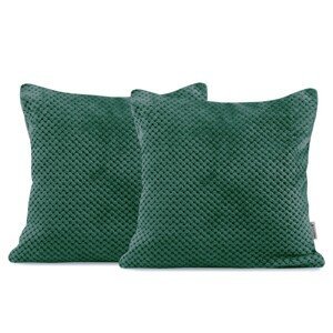 Povlaky na polštáře DecoKing henry zelené, velikost 45x45*2