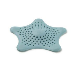 Umbra Silikonová zátka Starfish modrá, velikost 15x15x1