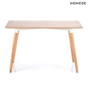 Jídelní stůl Homede Kos hnědý, velikost 120x60