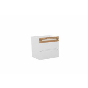 Comad Umyvadlová skříňka Galaxy 822 2S alpská bílá/dub votan