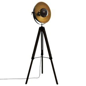 DekorStyle Stojací lampa Lahti 156,5 cm černá