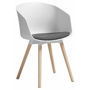 Actona Designová židle Moon II bílá