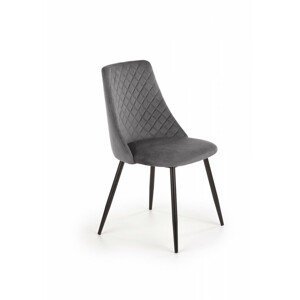 HALMAR Designová židle Cylia šedá