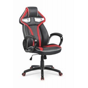 Halmar Kancelářská židle Ninor černá/červená