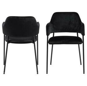 Actona Designová židle Lima černá