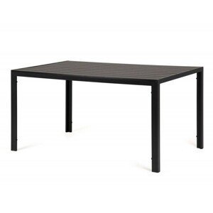 Hector Zahradní polywoodový stůl Dizu 150 cm černý