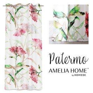Závěs AmeliaHome Palermo světle růžový, velikost 140x250