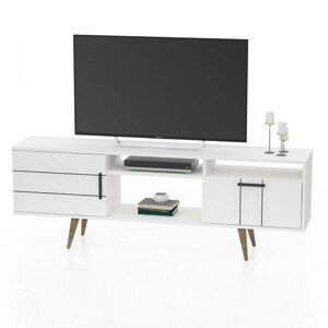 Hanah Home TV stolek Termini 179,5 cm bílý