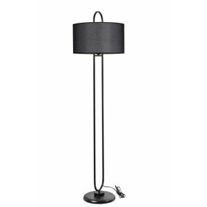 Opviq Stojací lampa Elips 170 cm černá