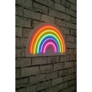 Hanah Home Nástěnná neonová dekorace Rainbow vícebarevná