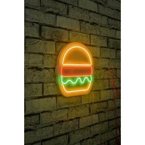 Hanah Home Nástěnná neonová dekorace Hamburger