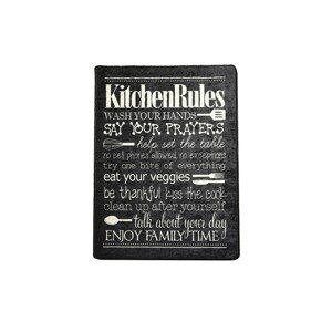 Conceptum Hypnose Koberec Kitchen 100x200 cm černý