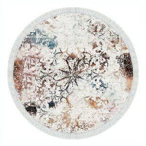 Conceptum Hypnose Kulatý koberec Ele 180 cm vícebarevný