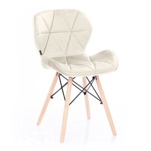 HOMEDE Designová židle Silla šedá, velikost 55x42x78