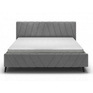 Hector Čalouněná postel Calypso 160x200 šedá