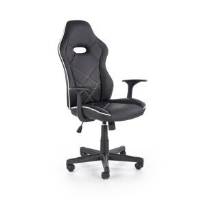 HALMAR Kancelářská židle Rambler černo-bílá