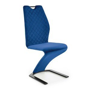 HALMAR Jídelní židle Anton tmavě modrá