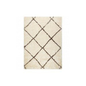 Hector Obdelníkový koberec Cullman shaggy béžový, velikost 80x150