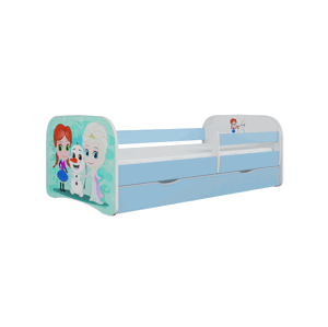 Kocot kids Dětská postel Babydreams Ledové království modrá, varianta 80x180, bez šuplíků, bez matrace