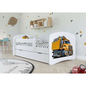Kocot kids Dětská postel Babydreams tatra bílá, varianta 80x160, bez šuplíků, s matrací