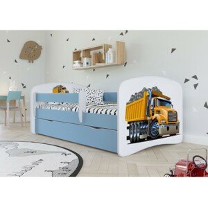 Kocot kids Dětská postel babydreams tatra modrá, varianta 70x140, bez šuplíků, bez matrace