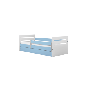 Kocot kids Dětská postel Tomi modrá, varianta 80x160, bez šuplíků, s matrací