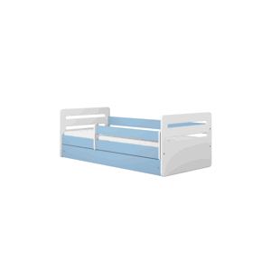 Kocot kids Dětská postel Tomi modrá, varianta 80x180, se šuplíky, s matrací