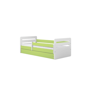 Kocot kids Dětská postel Tomi zelená, varianta 80x160, se šuplíky, bez matrace
