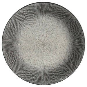 Hector Kameninový talíř Galaxy 27 cm šedý