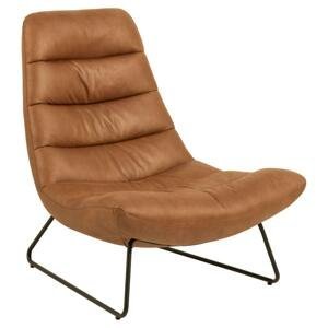 Actona Designová židle Milford brandy hnědá