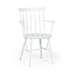 Hector Dřevěná židle Rivo bílá
