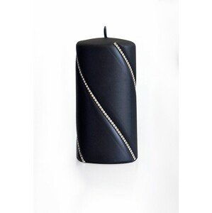 Mondex Svíčka Bolero 14 cm černá