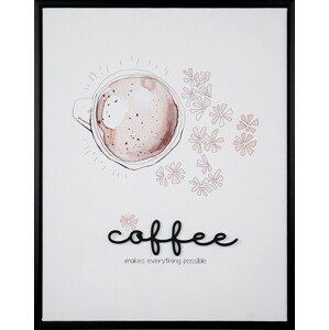 Mondex 3D obraz Coffe time 40 x 50 cm