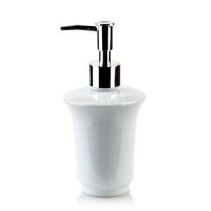Mondex Porcelánový dávkovač mýdla BASIC 200 ml bílý