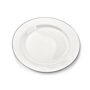 Affekdesign Porcelánový dezertový talíř SIMPLE bílý