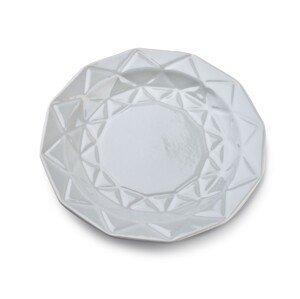 Affekdesign Keramický Talíř ADEL 19,5 cm šedý