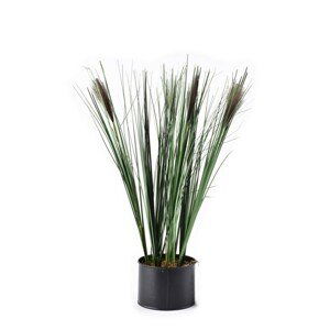 Mondex Umělá květina GRASS 54 cm zelená