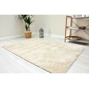 Kontrast Kusový koberec s krátkým vlasem VELVET 80 x 150 cm ecru