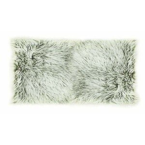 Kontrast Kusový koberec s vysokým vlasem OMBRE 60 x 120 cm - šedý