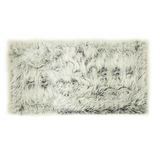 Kontrast Kusový koberec s vysokým vlasem OMBRE 120 x 160 cm - světle šedý