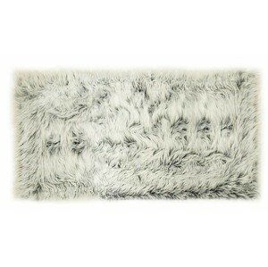 Kontrast Kusový koberec s vysokým vlasem OMBRE 160 x 230 cm - tmavě šedý