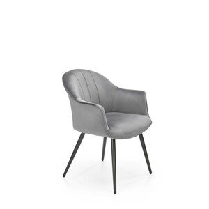 HALMAR Jídelní židle K468 šedá