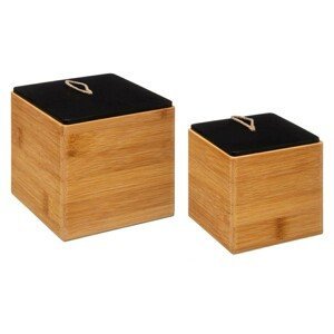 DekorStyle Krabičky Bamboo 2 kusy