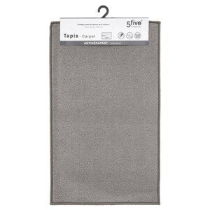 DekorStyle Koupelnový kobereček Five 50x80 cm šedý