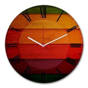 Wallity Nástěnné hodiny Sunn 30 cm barevné