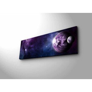 Wallity Obraz s LED osvětlením UNIVERSE 30 x 90 cm