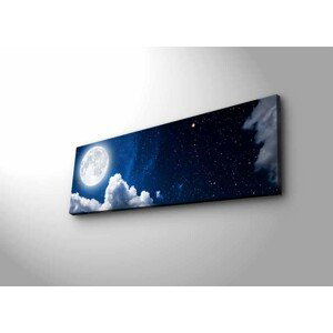 Wallity Obraz s LED osvětlením NOČNÍ NEBE 30 x 90 cm
