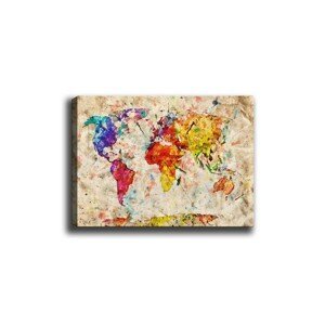 Wallity Obraz COLORFUL COUNTRY 70 x 100 cm