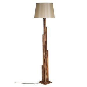 Opviq Stojací lampa Yanik I 165 cm hnědá/béžová